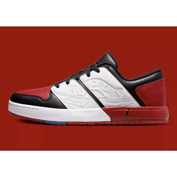 Nike Other - Nike Air Jordan NU Retro 1 Low Varsity Red Black Sneakers DV5141-601 Mens Sz 15